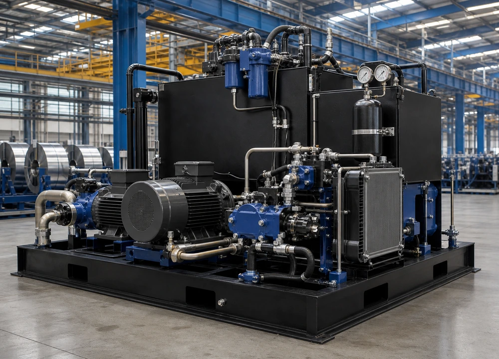 Hydraulic Power Station Installation